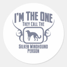 Silken Windhound Sticker