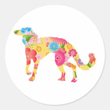 Silken Windhound Sticker