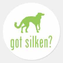 Silken Windhound Sticker