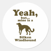 Silken Windhound Sticker