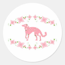 Silken Windhound Sticker