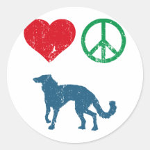 Silken Windhound Stickers