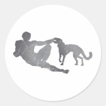 Silken Windhound Stickers