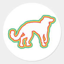 Silken Windhound Stickers