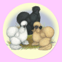 Silkie Trio stickers