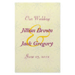 Silktones Dotty  Cream Wedding Program Flyer Design