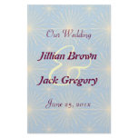 Silktones Sunstar Wedding Program Flyer