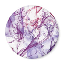 Silky Abstract Fridge Magnet
