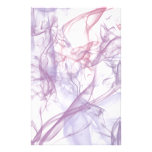 Silky Abstract Personalized Stationery