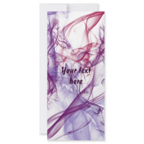 Silky Abstract Rack Card
