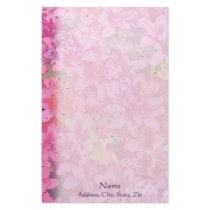 Silky Azaleas Stationery Design