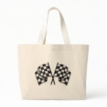 Silky looking Motorsport chequered flag gear bags