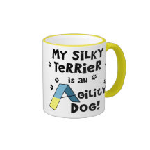 Silky Terrier Agility Dog Mug