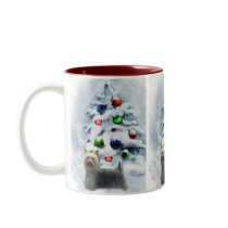 Silky Terrier Christmas Gifts mugs
