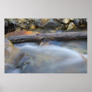 Silky Water 10 Poster print