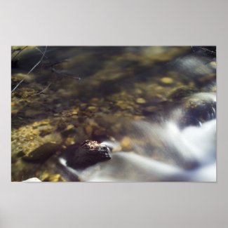 Silky Water 1 Poster print