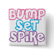 Silla Volleyball buttons by truetomboy Silla Volleyball buttons