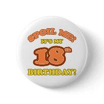 Silly 18th Birthday Present buttons by birthdaygifts Silly 18th Birthday Present buttons
