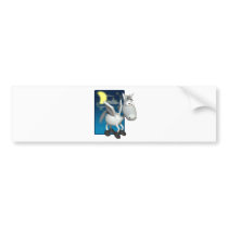 silly baby pegasus bumper stickers by doonidesigns silly baby pegasus bumper stickers