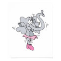 silly ballerina elephant posters by doonidesignsanimals silly ballerina elephant posters