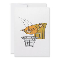 Silly Basketball Personalized Announcements
