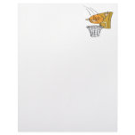 Silly Basketball Customized Letterhead