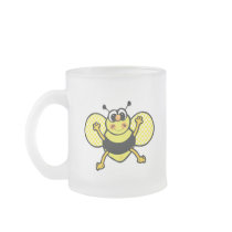 silly bee coffee mug