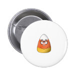 Silly Candy Corn Pinback Button
