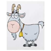 silly cartoon billy goat personalized flyer