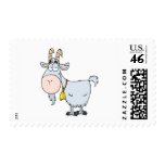 silly cartoon billy goat stamps