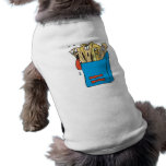 silly cartoon french fries doggie tee