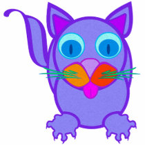Silly Cat 2-Sided Women's Shirts