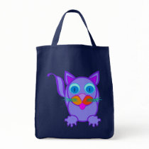 Silly Cat Dark Bags