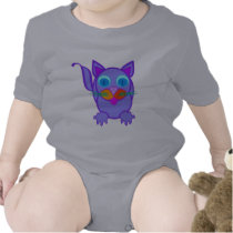 Silly Cat Infant Creeper