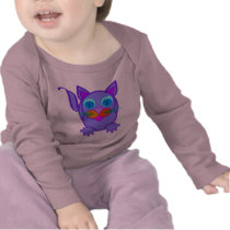 Silly Cat Infant Longsleeve Tee Shirts