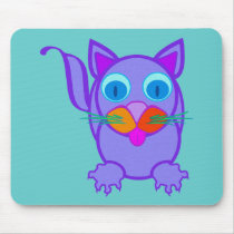 Silly Cat Mousepad
