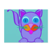 Silly Cat Notes Card Post Cards