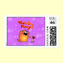 silly cat postage