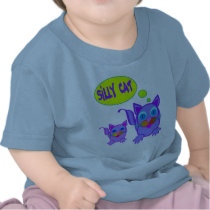 Silly Cat Says Infant T-Shirt