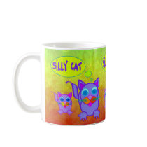 Silly Cat Says Mugs