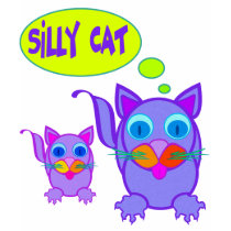 Silly Cat Says Women's Shirts