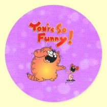 silly cat stickers