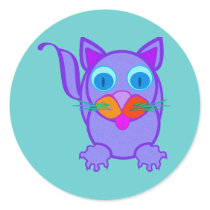 Silly Cat Stickers