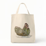 Silly Chicken Grocery Tote bags