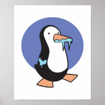 silly chilly penguin posters