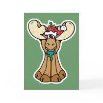 silly christmas moose cards by doonidesigns silly christmas moose cards
