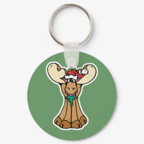 silly christmas moose keychains by doonidesigns silly christmas moose keychains