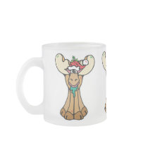 silly christmas moose mugs