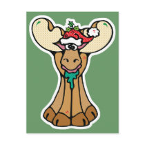 silly christmas moose postcards by doonidesigns silly christmas moose postcards