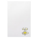 silly cracked egg stationery